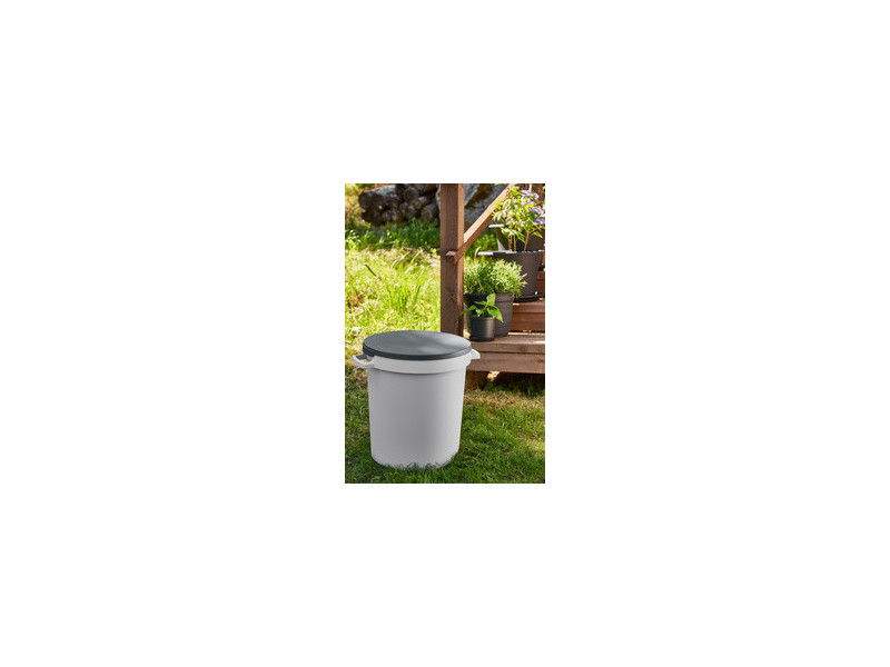 orthex Conteneur de jardin/bac, 80 litres, gris foncé