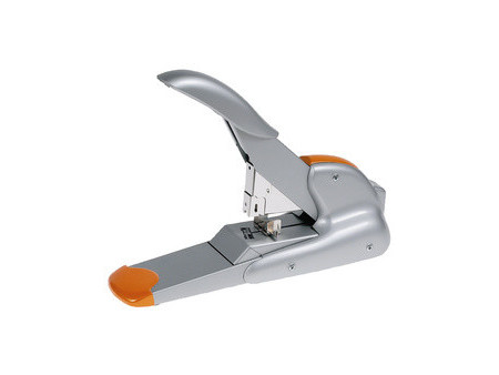 Rapid Agrafeuse grande capacité Supreme DUAX, gris / orange