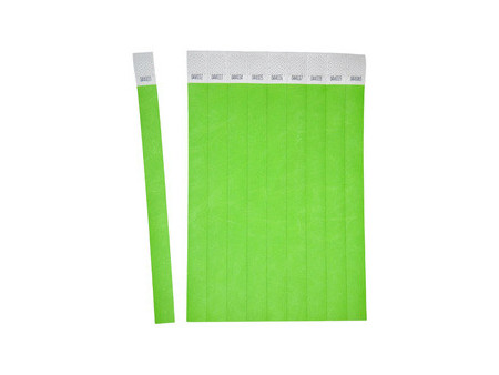 AVERY Bracelet imprimable, 256 x 19 mm, vert fluo