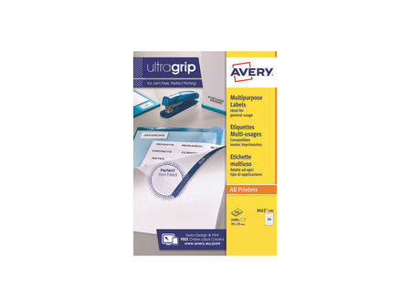 AVERY Etiquette multi-usage, 105 x 148 mm, blanc