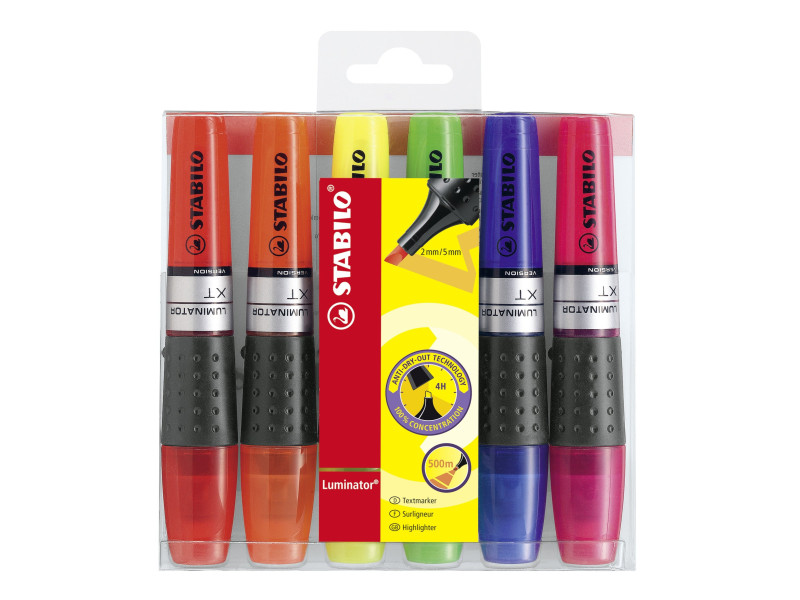 STABILO Surligneur LUMINATOR, étui de 6