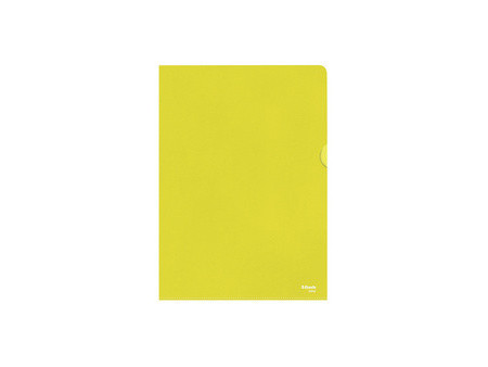 Esselte Pochette coins Standard, A4, PP grainé, jaune