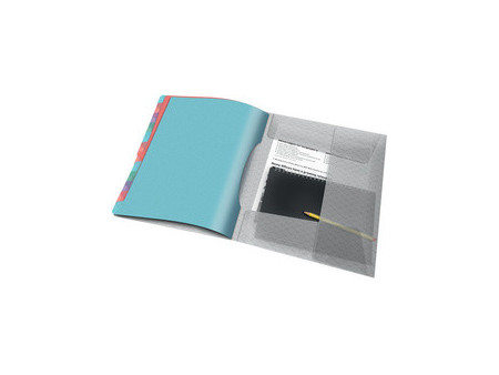 Esselte Trieur Colour'Breeze, A4, PP, 12 compartiments