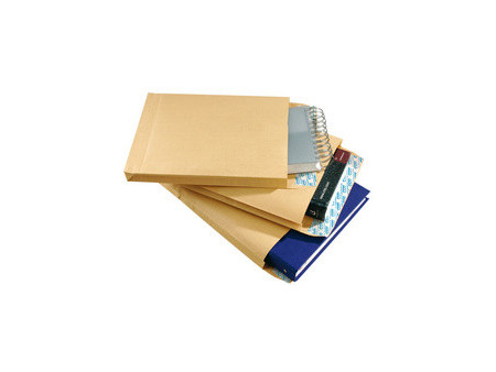 GPV Pochettes à soufflets, C4, 229 x 324 mm, kraft armé