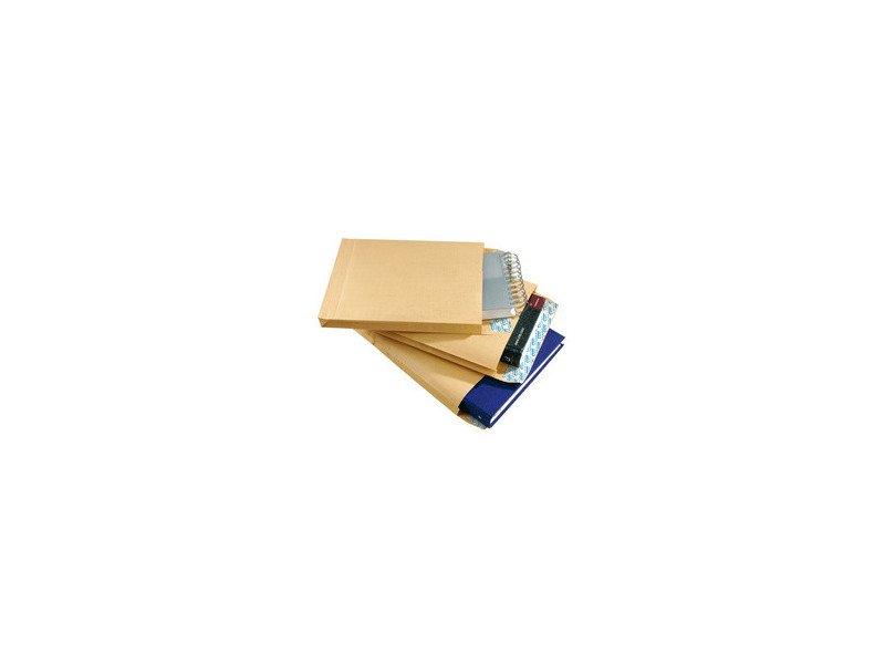 GPV Pochettes à soufflets, C4, 229 x 324 mm, kraft armé