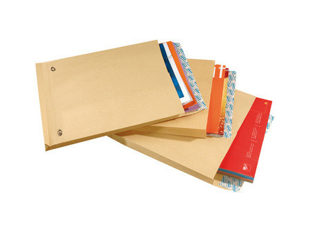 GPV Pochettes à soufflets, C4, 229 x 324 mm, avec fenêtre