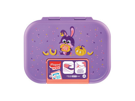 Maped PICNIK Boîte repas RATON LAVEUR, en plastique, 0,9 L