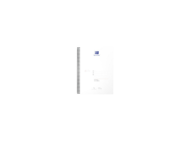 Oxford Office Cahier à spirale, A4, quadrillé, 100 pages