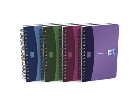 Oxford Office Carnet reliure spirale, 90 x 140 mm, quadrillé
