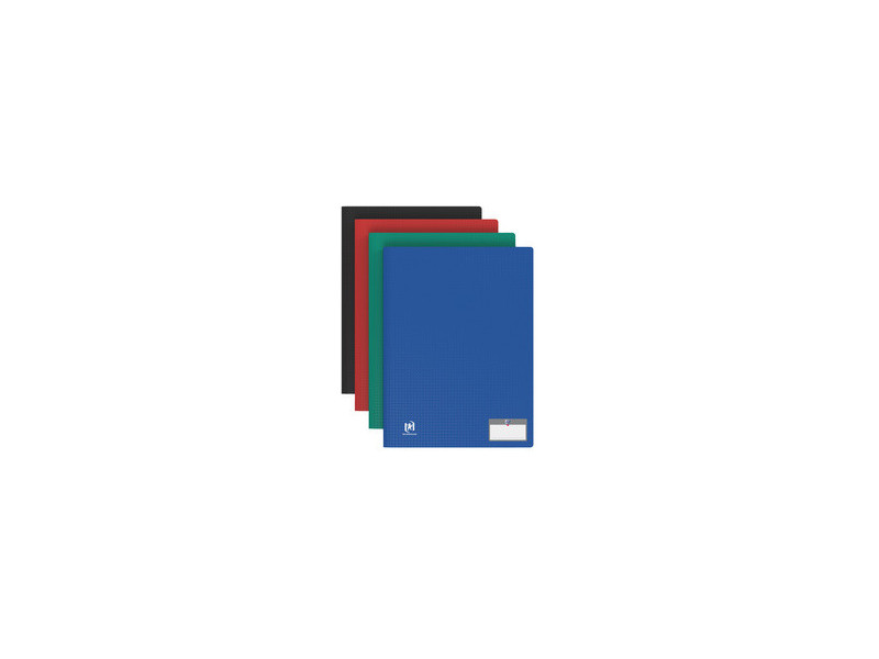 Oxford Protège-documents MEMPHIS, A4, 40 pochettes, assorti