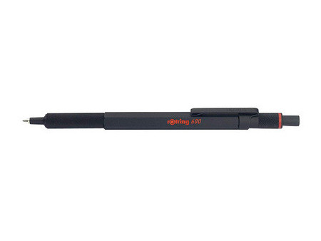 rotring Stylo à bille rétractable 600, argent
