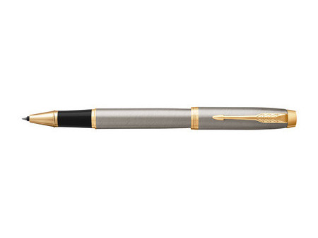 PARKER Stylo roller IM Métal Brossé G.T.