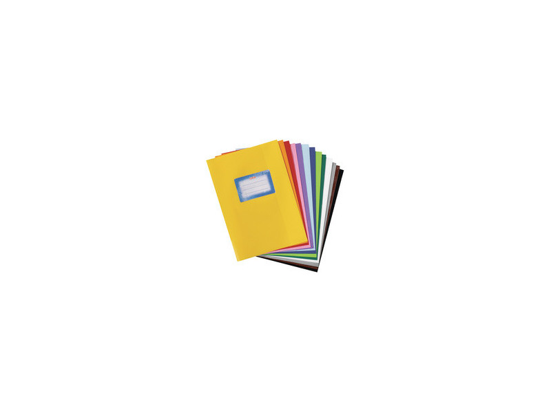herlitz Protège-cahier format A5, gravé (paille), en PP