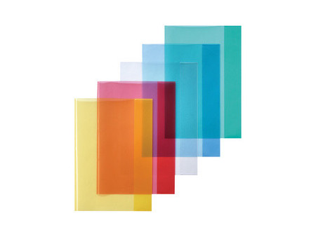 herlitz Protège-cahier format A4, en PP, vert transparent