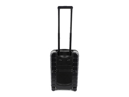 JSA Trolley de voyage, en ABS recyclé à 50%, taille S, noir