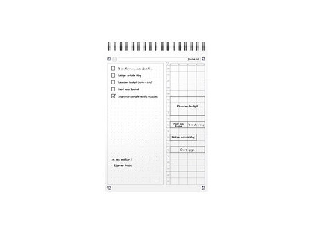 Oxford Planning journalier Essentials Time Manager Day, A5