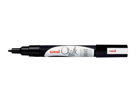 uni-ball Marqueur craie Chalk marker PWE3MS, blanc