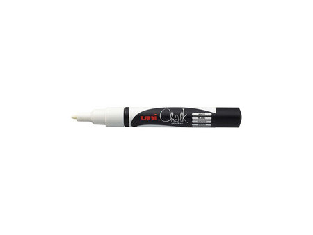 uni-ball Marqueur craie Chalk marker PWE3MS, blanc