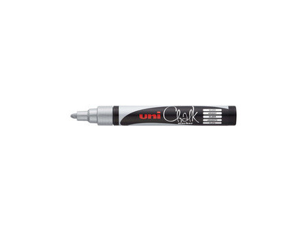 uni-ball Marqueur craie Chalk marker PWE5M, rose fluo
