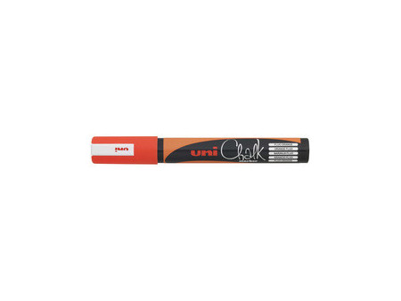 uni-ball Marqueur craie Chalk marker PWE5M, rose fluo