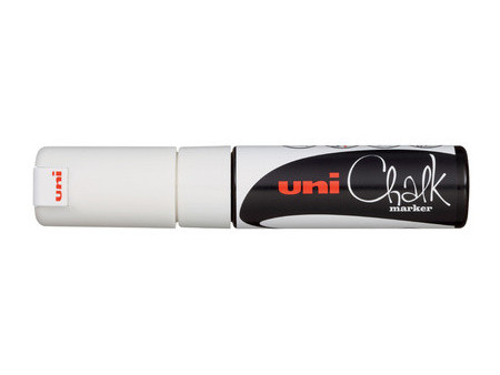 uni-ball Marqueur craie Chalk marker PWE8K, argent