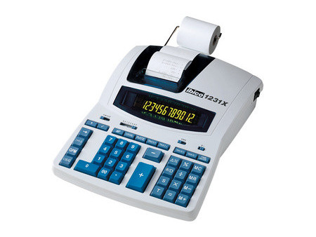 ibico Calculatrice imprimante professionelle 1231X