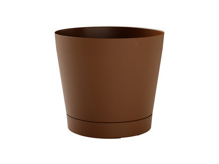 tera Pot de fleurs 'Orione', diamètre: 290 mm, caramel