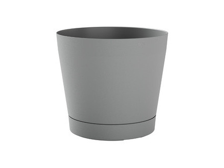 tera Pot de fleurs 'Orione', diamètre: 380 mm, ash