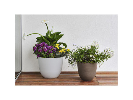 tera Pot de fleurs 'Over', diamètre: 480 mm, forest