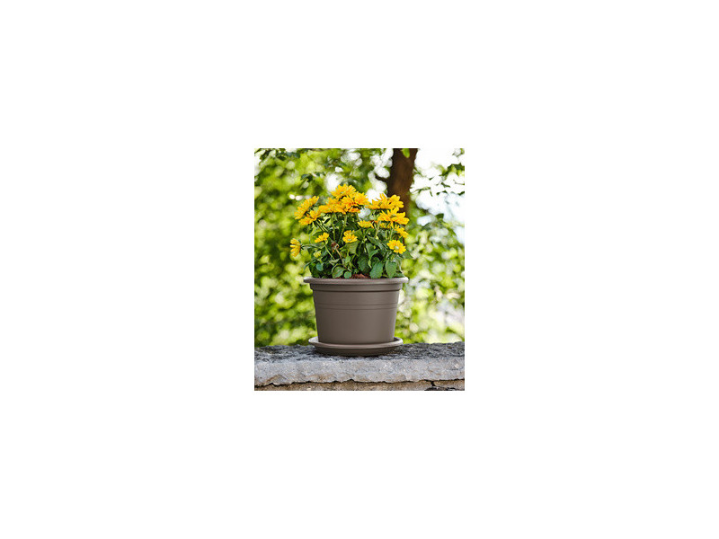 tera Pot de fleurs 'Basic round', diam.: 500 mm, terracotta