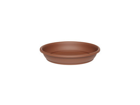 tera Soucoupe 'Aura round', diamètre: 280 mm, terracotta
