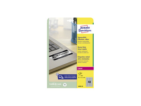 AVERY Zweckform Etiquette d'identification, argent