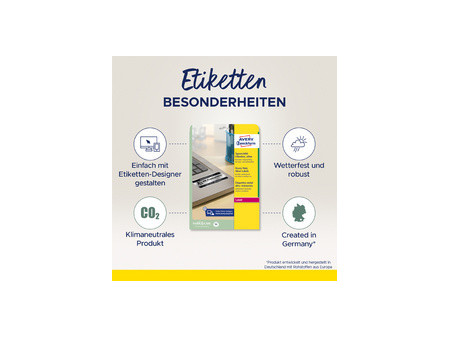 AVERY Zweckform Etiquette d'identification, argent