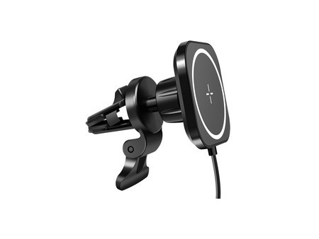 LogiLink Support magnétique de smartphone pour voiture, noir