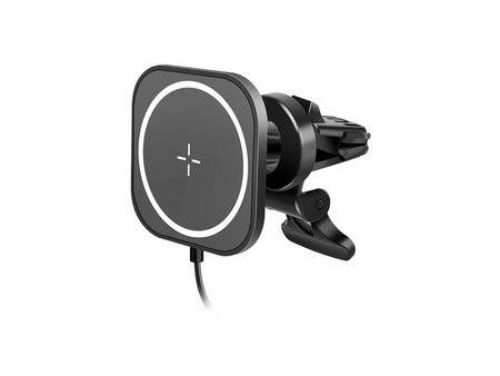 LogiLink Support magnétique de smartphone pour voiture, noir