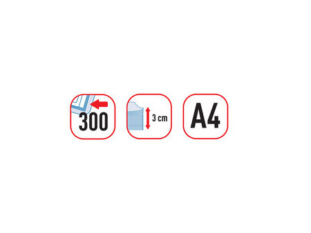 herlitz Chemise easyorga to go, A4, film PP, framboise