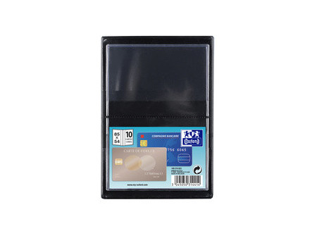 Oxford Etui pour 4 cartes de crédit, 0,20 mm, PVC