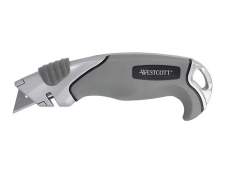 WESTCOTT Cutter Aluminium Alloy, lame: 18 mm, argent/gris