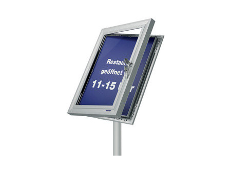 FRANKEN Porte-info PRO Security, A4, verrouillable
