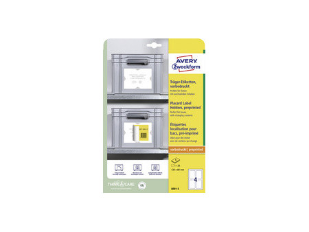 AVERY Zweckform Etiquette de localisation pour bacs