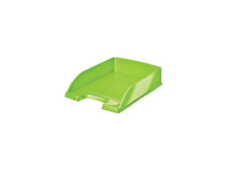 LEITZ Corbeille à courrier Plus WOW, A4, polystyrène, jaune