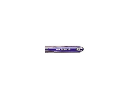 uni-ball Stylo bille rétractable Laknock, large, bleu