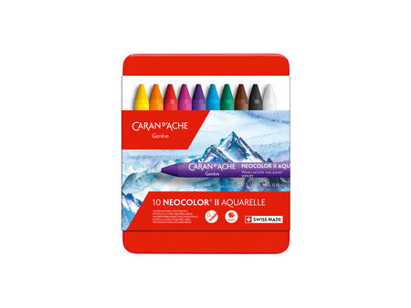 CARAN D'ACHE Pastel à la cire aquarellable NEOCOLOR II, étui