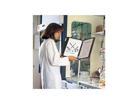 djois by tarifold Poche à pivot antimicrobienne Inox, A4