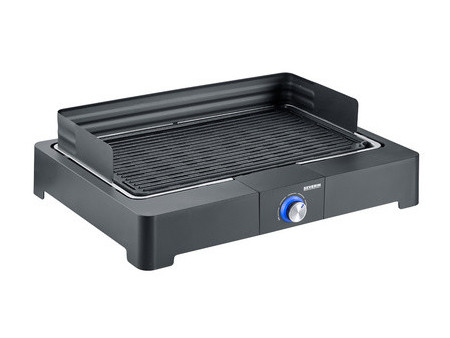 SEVERIN Grill de table PG 8567, avec plaque de grill, noir