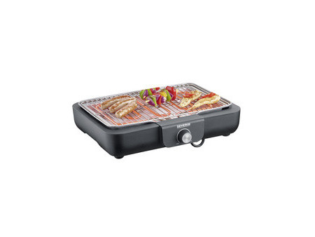SEVERIN Grill de table PG 8554, avec grille, noir