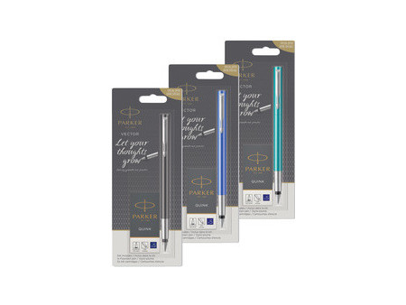 PARKER Stylo plume VECTOR, taille de plume: M, assorti