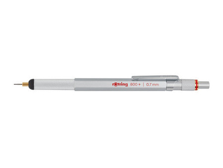 rotring Stylo à pointe fine et stylet 800+, 0,5 mm, noir