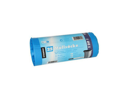 STARPAK Sac poubelle HDPE, 240 litres, noir