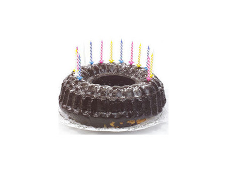 PAPSTAR Bougies d'anniversaire, en cire, rayures blanches